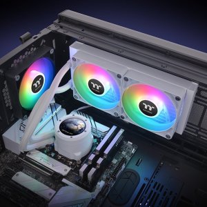 Chłodzenie wodne Thermaltake TH240 V2 Ultra ARGB Sync Snow Edition (CL-W404-PL12SW-A) 6