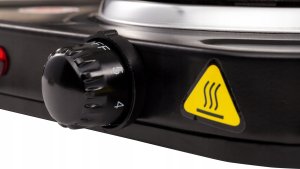 Esperanza Kuchenka elektryczna Yellowstone 1500W Czarna (EKH014) 6