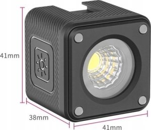 Lampa studyjna Ulanzi Lampa Led Na Magnes Gwint 1/4"" Stopka Iso + Dyfuzor / Wrota / Strumienica / Plaster Miodu / Ulanzi L2 / L2 Bi Color Cob 9