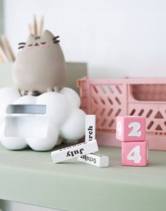 Pusheen - Wieczny kalendarz 3D z kolekcji Purrfect Love 3