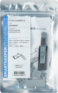 Smartkeeper SmartKeeper Mini "CF Port" Blocker grau       4 Stk.+Key 1