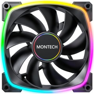 Montech Montech AX140 PWM ARGB Lüfter - 140mm, schwarz 3
