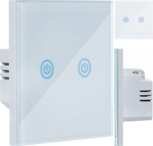 Art SMART WYŁĄCZNIK ŚWIATŁA ZIGBEE 3.0 podwójny biały ART oem 2