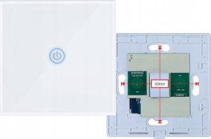 Art SMART WYŁĄCZNIK ŚWIATŁA ZIGBEE 3.0 pojedynczy biały ART oem 5