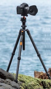 Statyw Kf Ultralekki Statyw K&f Włókna Węglowe Carbon 162cm 8kg Do Aparatu Kamery Telefonu / K254c2-bh-36 / Kf09.123 4