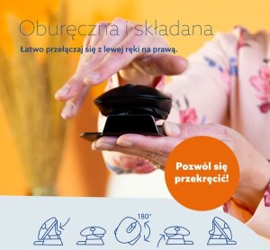 Mysz R-GO Tools R-Go Maus Twister ergonomisch beidhändig USB u. Bluetooth sw 7