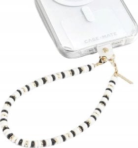 Case-Mate Case-Mate Beaded Phone Wristlet - Uniwersalna smyczka do telefonu (Ivory & Onyx) 1