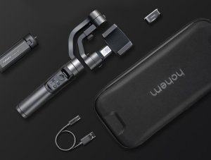 Gimbal Hohem Gimbal 3-os. Stabilizator Do Telefonu / Smartfona + Lampa Led / Hohem Isteady Mobile+ Kit 2024 4