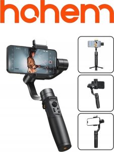 Gimbal Hohem Gimbal 3-os. Stabilizator Do Telefonu / Smartfona + Lampa Led / Hohem Isteady Mobile+ Kit 2024 9