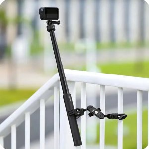 Ulanzi Mocowanie Uchwyt Imadło Magic Arm 2x Klips Zacisk + Głowica 3d 1/4"" / Ulanzi C017 / C046gbb1 3