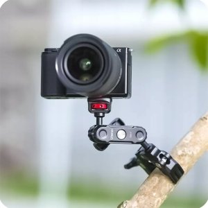 Ulanzi Mocowanie Uchwyt Imadło Magic Arm 2x Klips Zacisk + Głowica 3d 1/4"" / Ulanzi C017 / C046gbb1 4