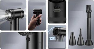 Ulanzi Wentylator Wiatrak Odkurzacz Dmuchawka Czyszcząca Optyki Aparatu 2w1 Ulanzi Bs380 4