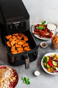 Frytkownica beztłuszczowa Rommelsbacher hot air fryer FRH 1700 XXL (black, 1,700 watts) 4