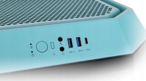 Komputer Thermaltake Thermaltake The Tower 300, tower case (turquoise, tempered glass) 5