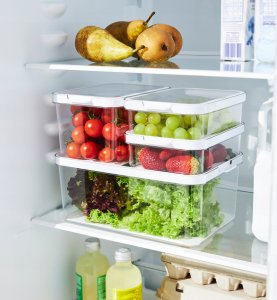 Rotho Rotho Loft 2 x 0,85 L przezroczysty 11