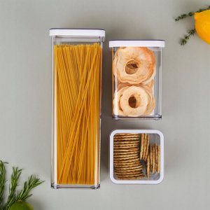 Rotho Rotho Loft 2 x 0,85 L przezroczysty 18