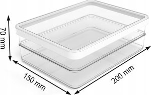 Rotho Rotho Loft 2 x 0,85 L przezroczysty 8