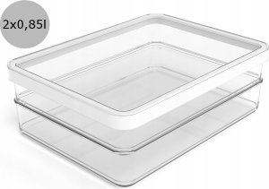 Rotho Rotho Loft 2 x 0,85 L przezroczysty 9