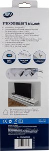 Listwa zasilająca REV REV NoLook Socket Strip 4-fold with switch 3
