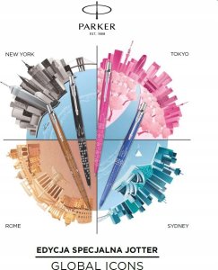 Parker Długopis Specjalny Edit.Global Icons Tokyo pink pudełko na prezent 3