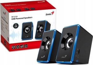 Głośniki komputerowe Genius GENIUS reproduktory SP-U125/ 2.0/ 3W/ modročerné 6