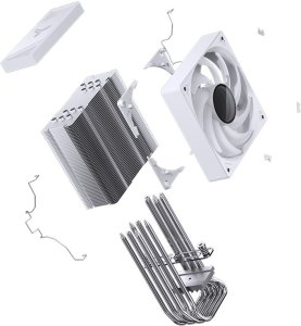 Chłodzenie CPU Jonsbo Jonsbo CR-1000 V2 RGB - weiß 17