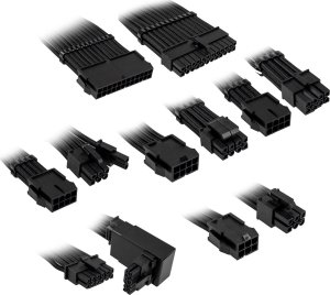 Kolink Kolink Core Pro Braided Cable Extension Kit 12V-2x6 Type 2 - Jet Black 2