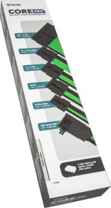 Kolink Kolink Core Pro Braided Cable Extension Kit 12V-2x6 Type 1 - Venom Green 3