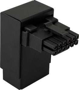 Kolink Kolink Core Pro 12V-2x6 90 Degree Adapter - Type 2, Black 2