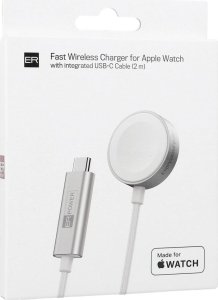 Ładowarka ER Ładowarka MFW POWER do Apple Watch 2m biała 5
