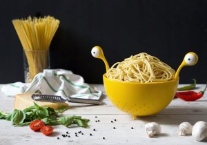 Ototo OTOTO Spaghetti Monster yellow Colander 6