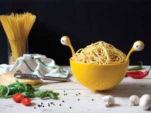 Ototo OTOTO Spaghetti Monster yellow Colander 10