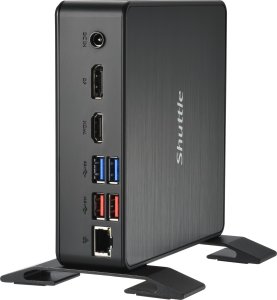 Komputer Shuttle Shuttle Barebone NC40U5 Black (Core i5-1235U) 24/7, Dual Video, Ultra HD 1