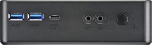 Komputer Shuttle Shuttle Barebone NC40U5 Black (Core i5-1235U) 24/7, Dual Video, Ultra HD 11