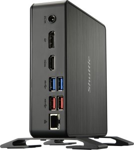 Komputer Shuttle Shuttle Barebone NC40U5 Black (Core i5-1235U) 24/7, Dual Video, Ultra HD 9