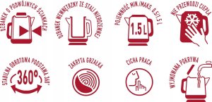 Czajnik MPM MCZ-115/C Czarny 4