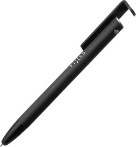 Długopis 3D Fixed Fixed Pen 3 w 1 z podstawką, antybakteryjna powierzchnia, aluminiowy korpus, czarny 1
