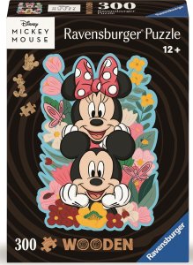 Ravensburger Ravensburger Wooden Puzzle Disney Mickey & Minnie (300 pieces) 1