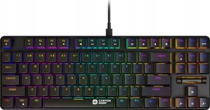 Klawiatura Canyon CANYON Klawiatura gamingowa Cometstrike TKL GK-50 Czarna 1