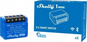 Shelly Shelly 1 Mini Gen3, relay (blue) 1