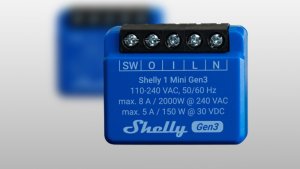 Shelly Shelly 1 Mini Gen3, relay (blue) 11