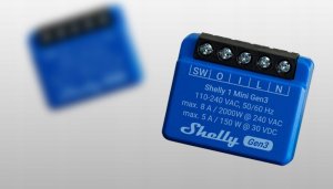 Shelly Shelly 1 Mini Gen3, relay (blue) 13