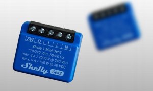 Shelly Shelly 1 Mini Gen3, relay (blue) 14