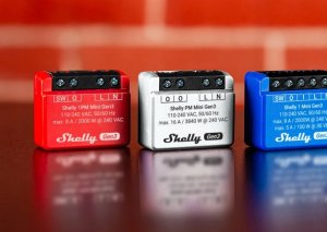 Shelly Shelly 1 Mini Gen3, relay (blue) 3