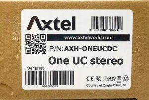 Słuchawki Axtel Axtel ONE UC stereo USB-C 3