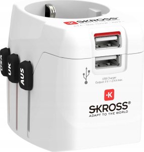 Skross Skross Pro Light USB World (2xA) 1