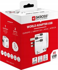 Skross Skross Pro Light USB World (2xA) 16