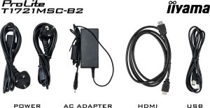 Monitor iiyama ProLite T1721MSC-B2 13