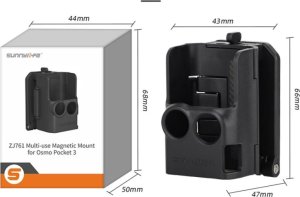 SunnyLife Obudowa Osłona Uchwyt Mocowanie Na Magnes Pion+poziom Do Dji Osmo Pocket 3 / Op3-zj761-d 9