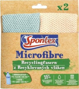 Spontex Spontex Microfibre Recyclingfasern x2 4